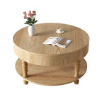 Coffee Table with Dual Storage for Living Room