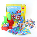 Childrens Puzzle Game Early-learning Shape-sorting Board