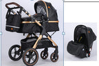 Landscape Stroller With A Reclining Feature And Foldable Design