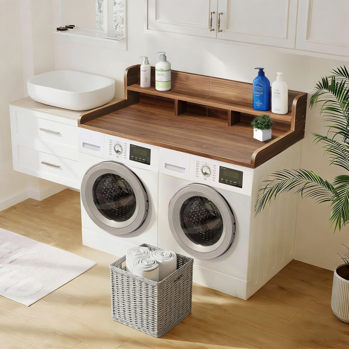 Washer Dryer Countertop with Non-Slip Pads HouseOfZazla