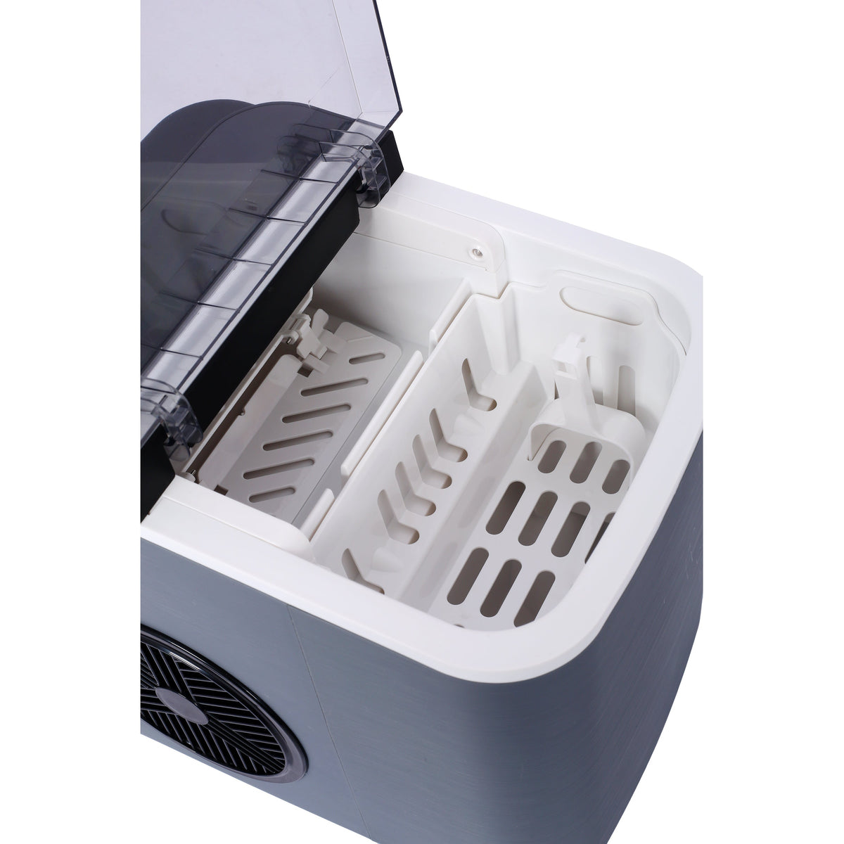 Ice Maker Countertop, Portable Ice Machine, Self-Cleaning Ice Makers with Basket and Scoop, 9 Cubes in 6 Mins, 26 lbs per Day, Ideal for Home, Kitchen,ETL and FDA certificate. Montret