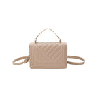 Dazzling Bags For Women Chain Crossbody Bags In Pu Leather Female Fashionable Shoulder Bag Ladies Handbags  Simple Messenger Bag Casual Indentation Western Style Portable Women
