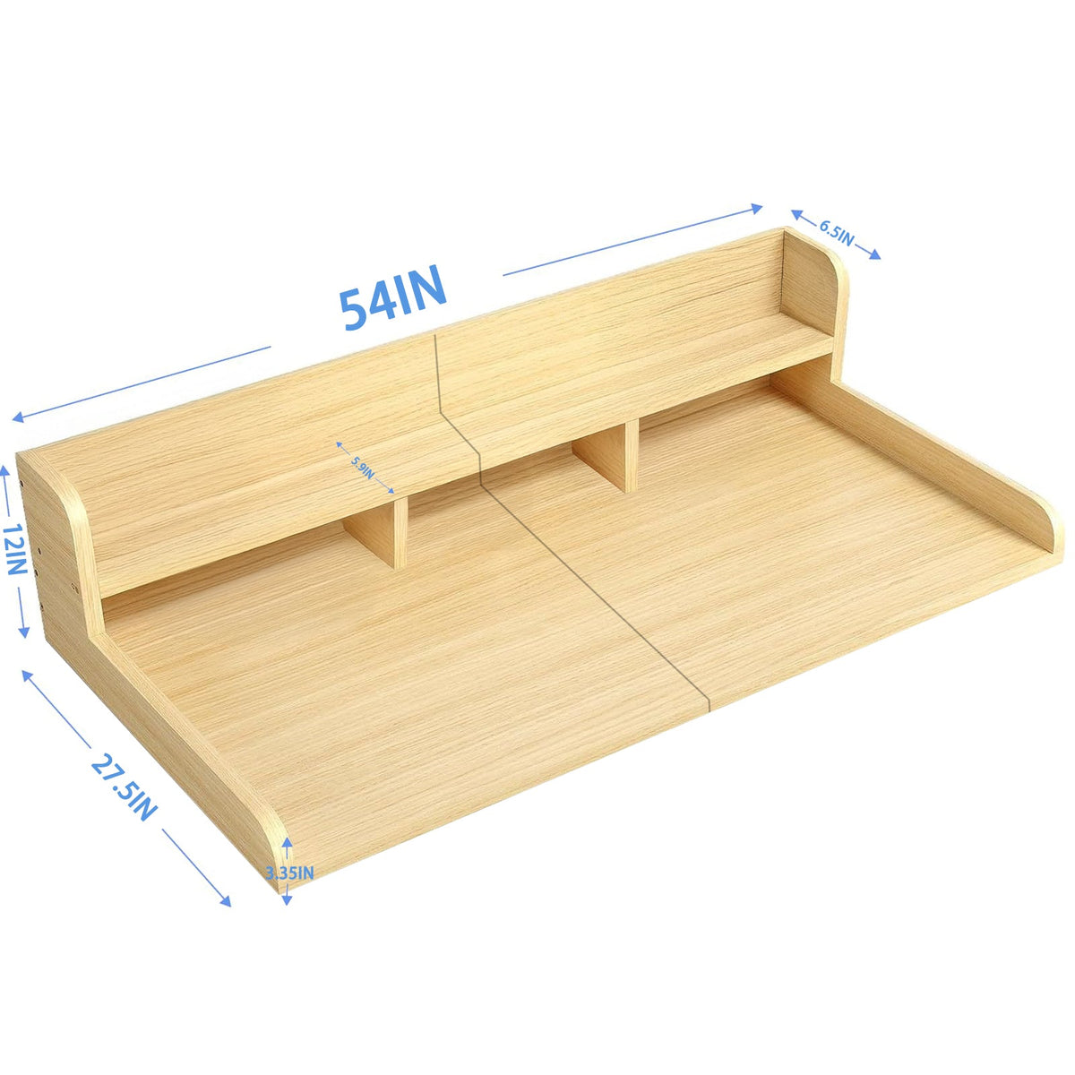 Washer Dryer Countertop with Non-slip Pads - Oak HouseOfZazla