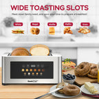 4-Slice Toaster with Extra-Wide Entrance