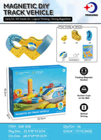 Childrens Electric Magnetic Levitation Track Building Toy