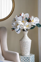D9.8x19.7" Decorative Paper Powder Vase with Tapered Design