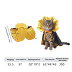 Pet Costume Cat Transformation Funny Holiday Dress-Up Outfit