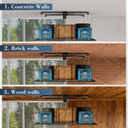 Overhead Garage Storage Rack 4x8 FT for High Ceilings