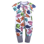 Cartoon Onesie Baby Short-sleeve Bodysuit