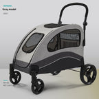 Medium-to-large Lightweight Foldable Pet Stroller Cat Stroller