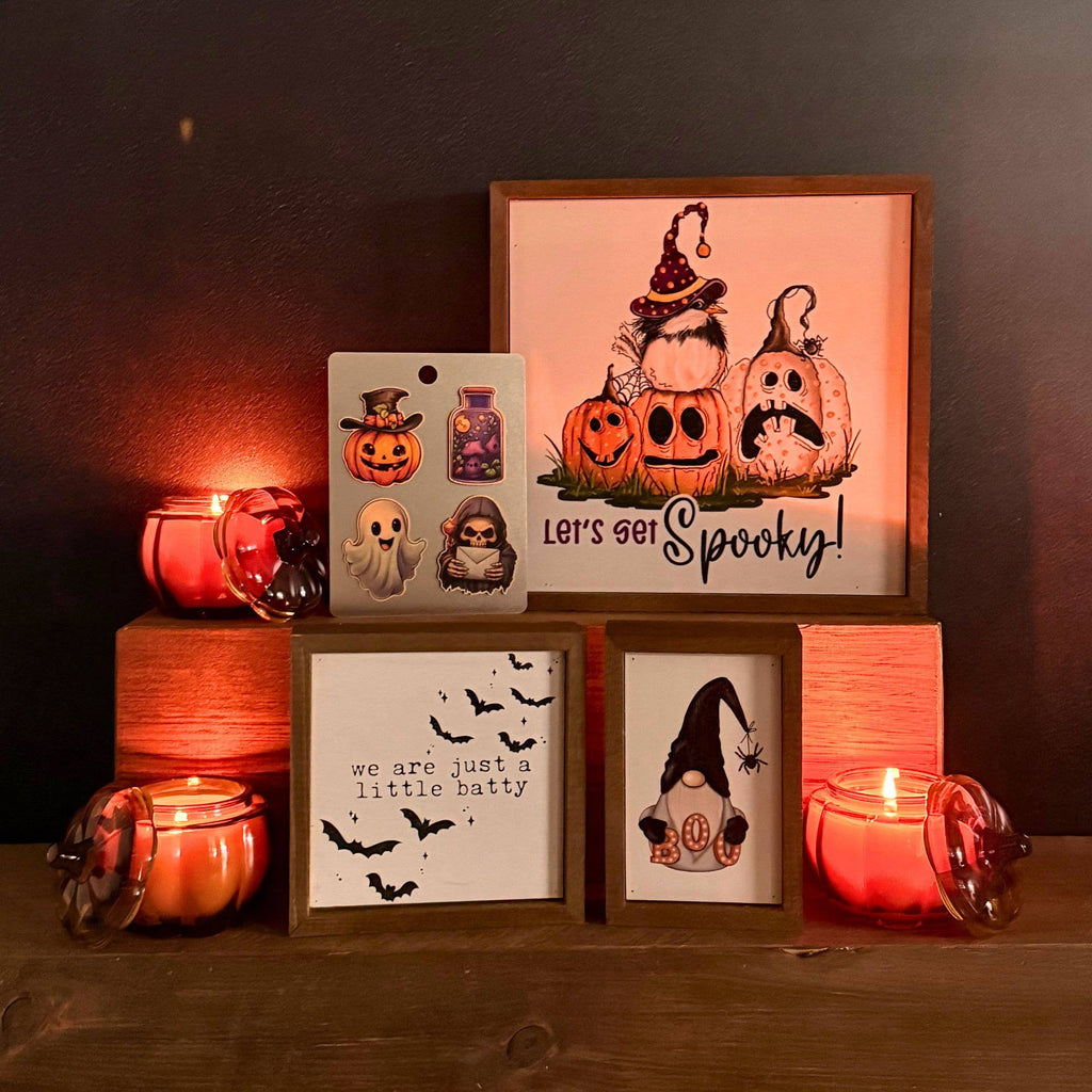 Pumpkin Spice Farmhouse Candles - Pumpkin Vessel Fall Decor Berry'd Treasures