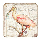 Bird Wooden Cork Coasters Gift Set of 4 by Nature Wonders - Nature Wildlife Decor  - 8198624C-S4