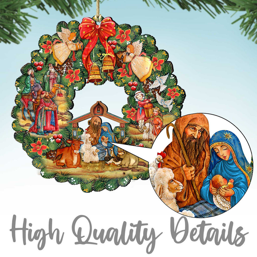Merry Christmas Tree Ornament by Nature Wonders - Christmas Decor - 81988122