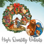 Merry Christmas Tree Ornament by Nature Wonders - Christmas Decor - 81988122