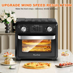 Compact Air Fryer Toaster Oven 11QT