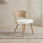 Wicker Dining Chairs - 2-Piece Set