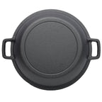 2 in 1 Pre-Seasoned Cast Iron Dutch Oven