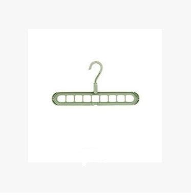 Plastic Clothes Hanger with Storage Hook