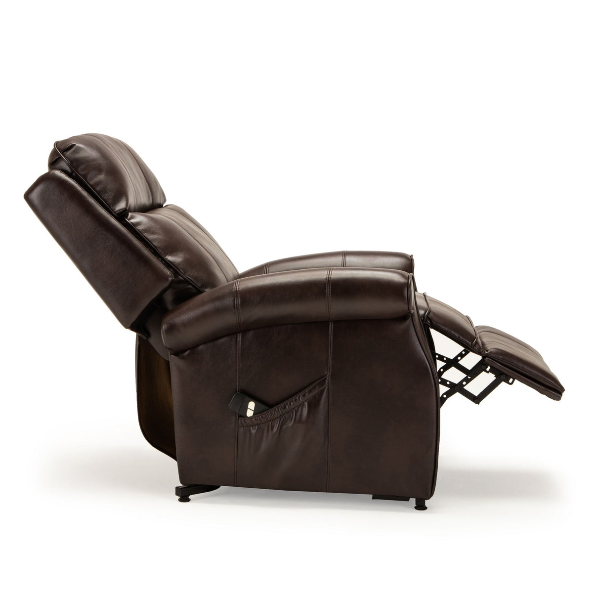 Electric Lift Chair with Recline Function - Blue, Red, or Dark Brown HouseOfZazla