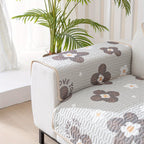 Cooling Ice Silk Dog Proof Couch Cover - Protect Your Sofa in Style