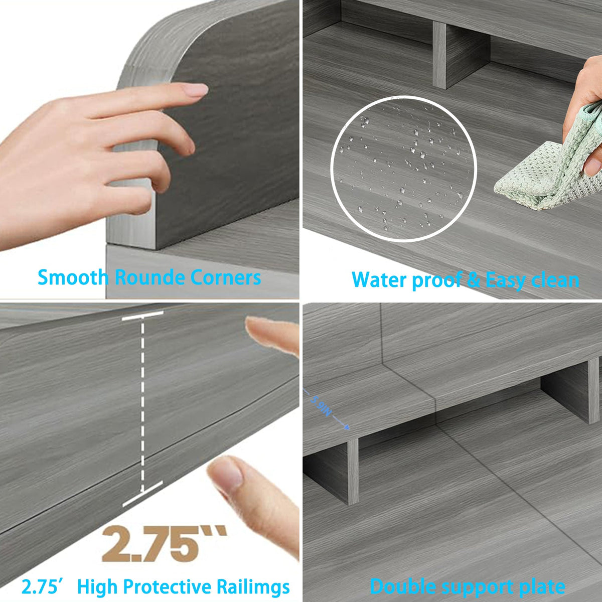 Washer Dryer Countertop with Non-slip Pads HouseOfZazla