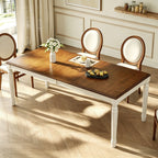 TREXM Traditional Rectangular Dining Table