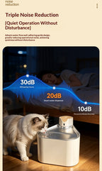 Smart Sensor Wireless Circulating Filtered Pet Water Fountain