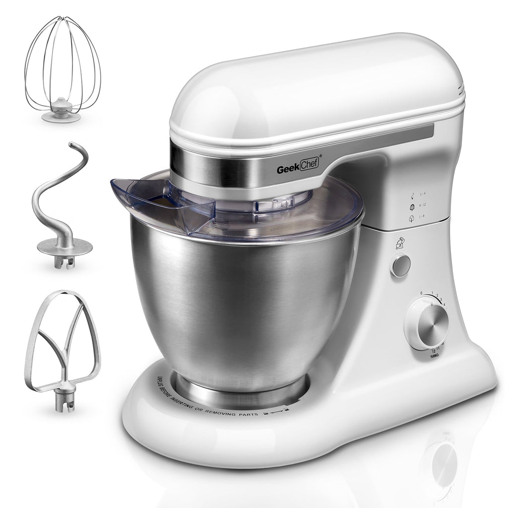 Geek Chef Electric Stand Mixer, 4.8QT 12 Speeds