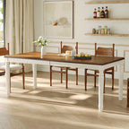 TREXM Traditional Rectangular Dining Table