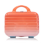 2 Pc PC Spinner Wheel Luggage Set with Gradient Color and Lock