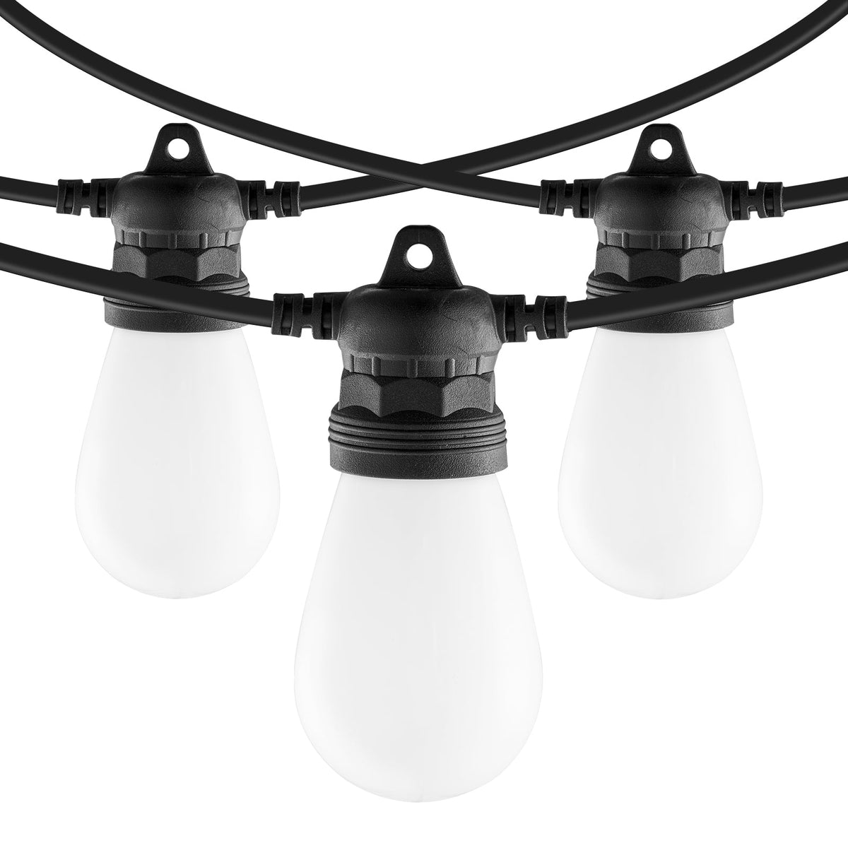 RGB Outdoor String Lights with App Control, 50FT - Multi-Color HouseOfZazla