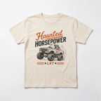 HAUNTED HORSEPOWER HALLOWEEN TEE