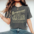 Booktrovert Comfort Colors Shirt - Book Lover Tee