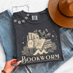 Bookworm Comfort Colors Shirt - Book Lover Tee
