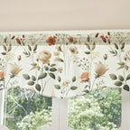 DaDalogy Enchanted Meadow Bed in a bag Set - Victoria Garden Delicate Floral Symphony in Beige, Rose, and Soft Green, Luxuriously Soft Quilted Set
