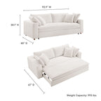 Commix Down Filled Overstuffed Sleeper Sofa by Modway