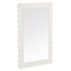 Emmeline Scalloped Rectangle Wall Mirror by Modway