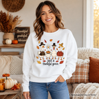 Just a Thankful Goose Sweatshirt, Funny Thanksgiving Family Turkey Day Sweater OrnamentallyYou