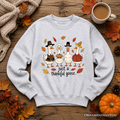 Just a Thankful Goose Sweatshirt, Funny Thanksgiving Family Turkey Day Sweater OrnamentallyYou