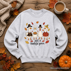 Just a Thankful Goose Sweatshirt, Funny Thanksgiving Family Turkey Day Sweater OrnamentallyYou