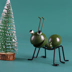 New 4-1PC Ant Decor Outdoor Garden Cute Insect Metal Ant Living Room Wall Art Sculptures Wall Hang Home Decors Jewelry Ornament