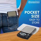 DigiWeigh DW-1000BX Digital Scale – 1000g x 0.1g | Multi-Mode Precision for Jewelry, Herbs, Soaps, Crafts, Shipping & More