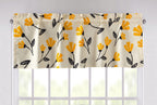 DaDa Bedding Yellow Fleur Duvet Cover, Sheets & Valance Set