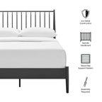 Adair Spindle Platform Bed by Modway