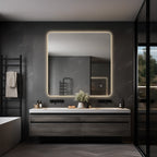 Corona Frameless LED Mirror – Backlit, Anti-Fog, Dimmable
