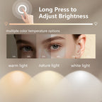 Lyra Modern LED Mirror – Acrylic Frame, Anti-Fog, Dimmable