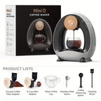 2 in 1 Single Serve Coffee Maker K Cup & Ground Coffee Brewer 4-8 Cup Size