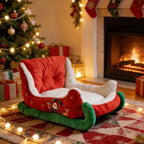 Christmas Sleigh Pet Bed Jane's Pet Boutique