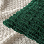 18"x18" tufted dot corduroy throw pillow 16 colors soft 3d dotted texture  450g insert included