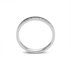 RG111W B.Tiff Stacking .01 ct Eternity Ring [Thin Band]